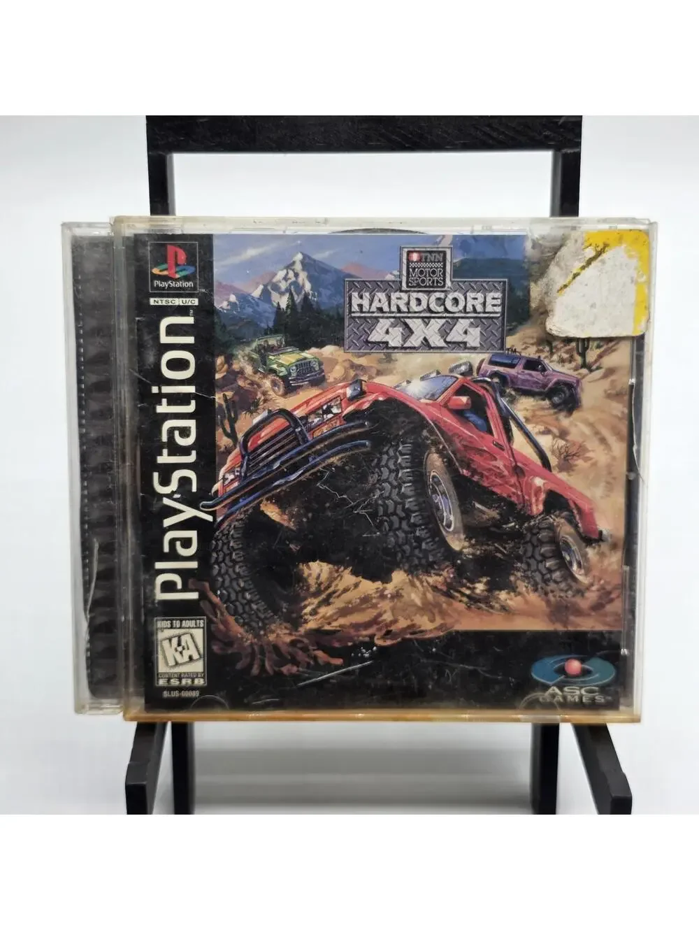TNN Motor Sports Hardcore 4x4 (Sony PlayStation 1, PS1) Complete CIB Tested